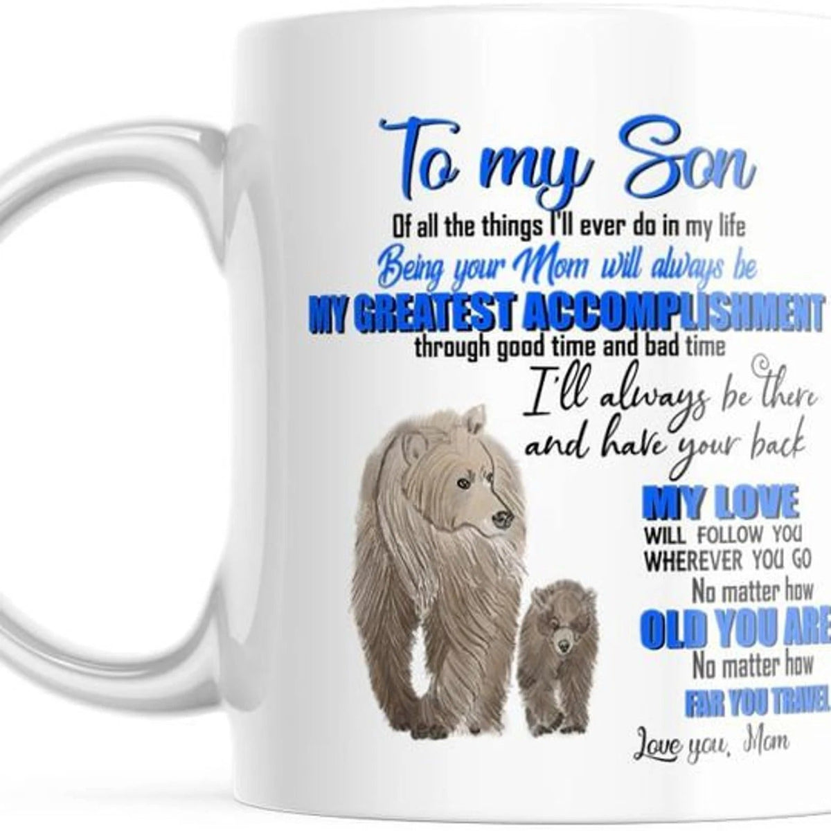 TO SON MUG 02 - GIFT FROM MOM - TRNN00
