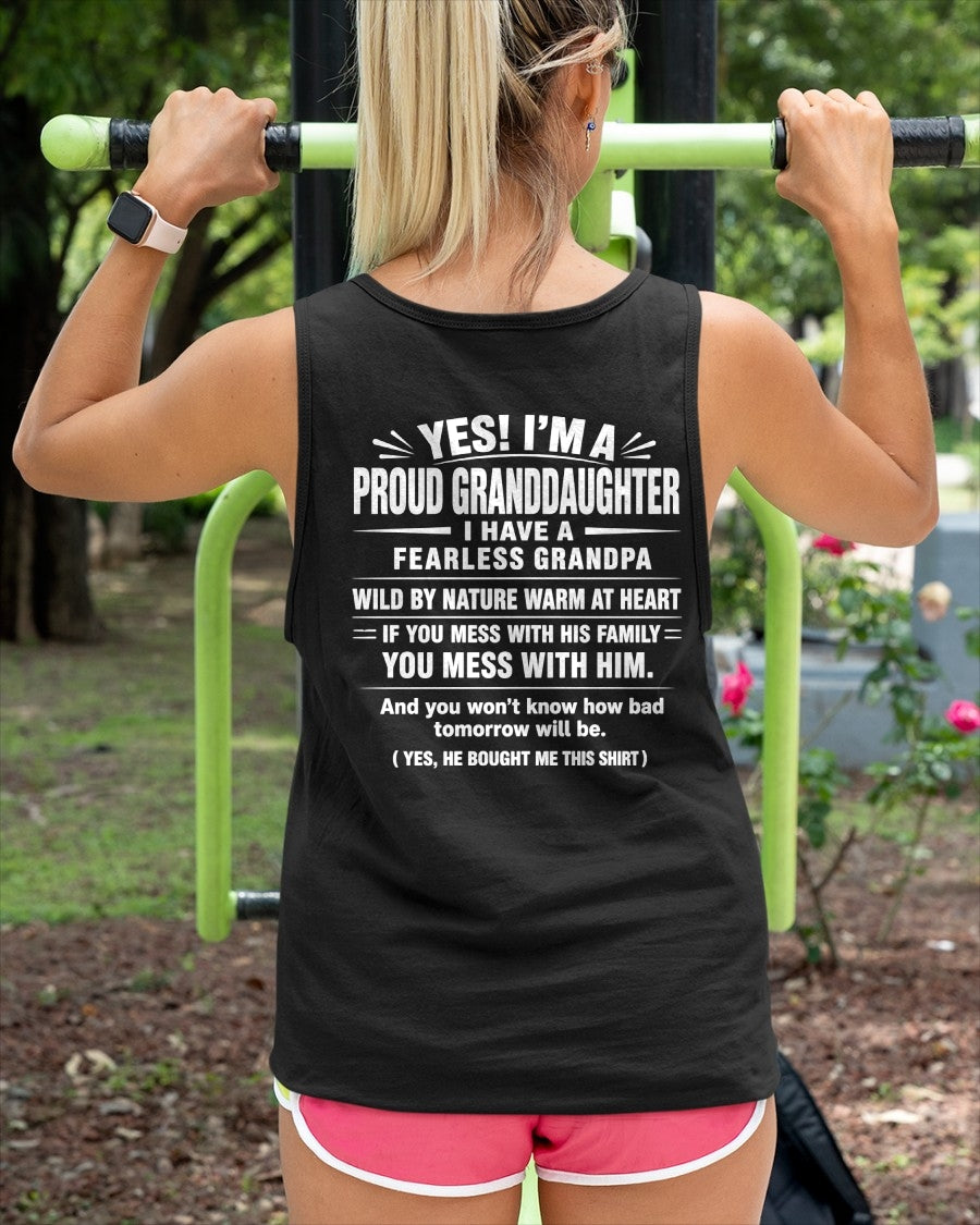 Yes, I'm A Proud Granddaughter Of A Grandpa - NTNT00 - (SKU2608-422-00)