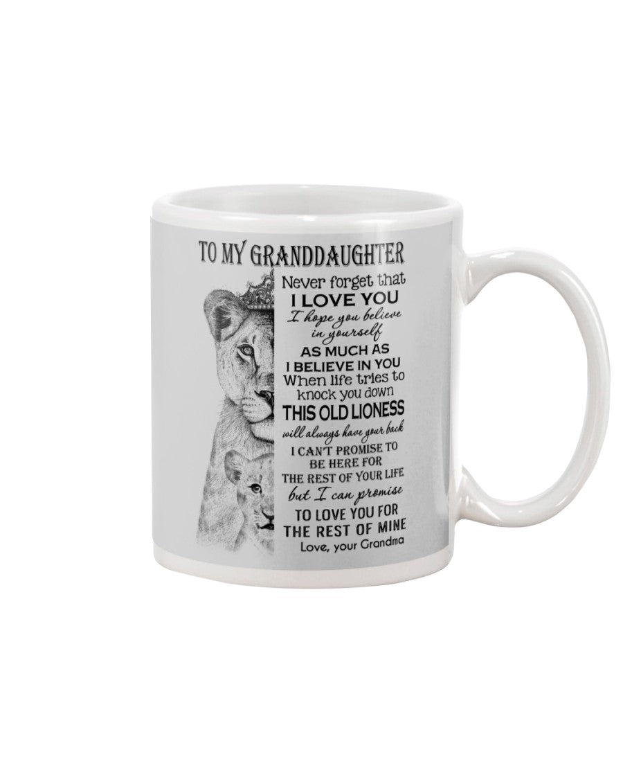 TO GRANDDAUGHTER MUG 04 - GIFT FROM GRANDMA - TRNN00