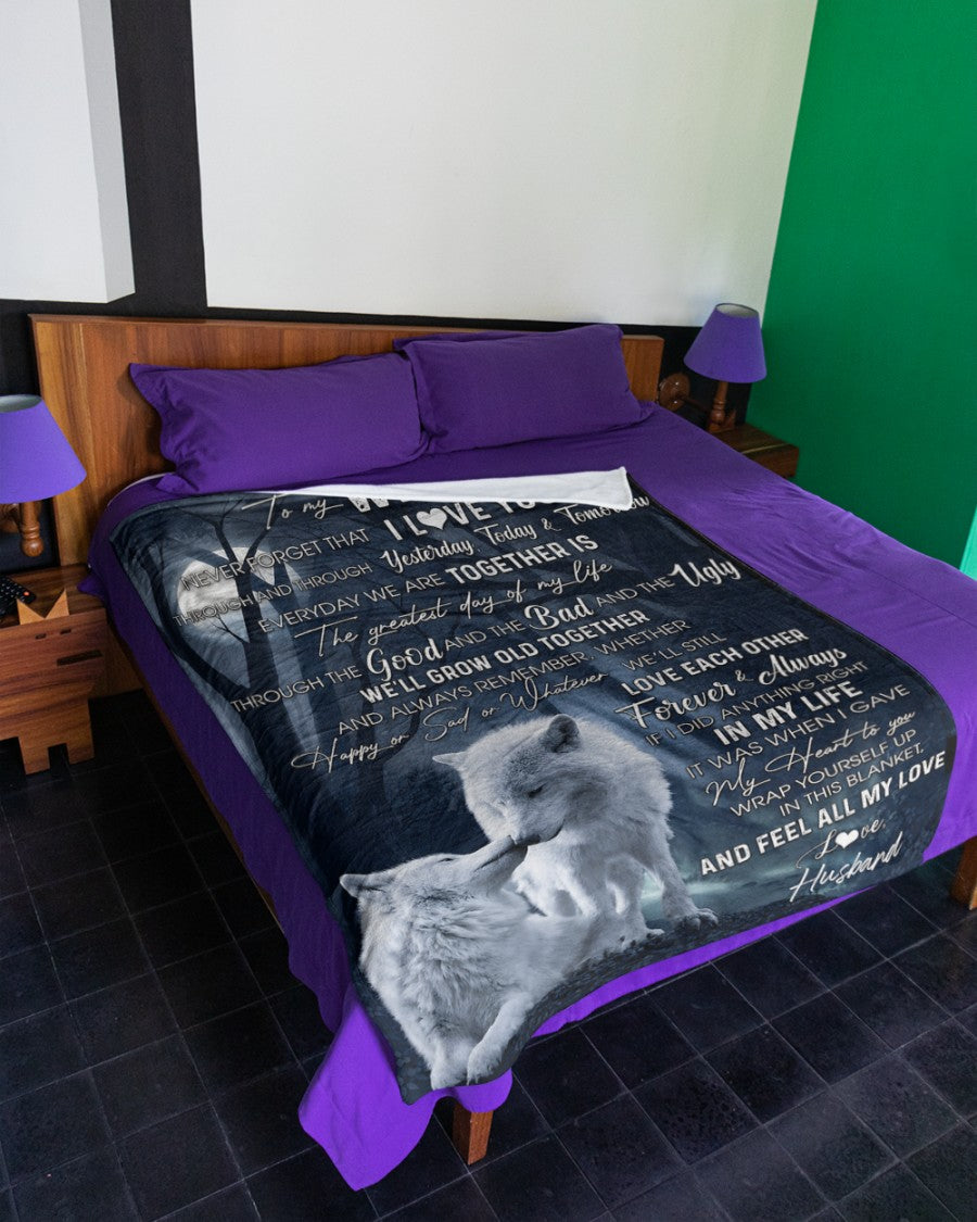 Special Gift For Your Daughter From Dad- Blanket - (SKU2608-38)