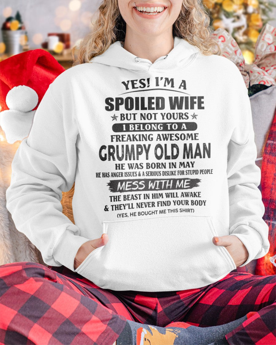 Grumpy Old Man May – Perfect gift for your wife – ntnt05 (SKU08-63-05)