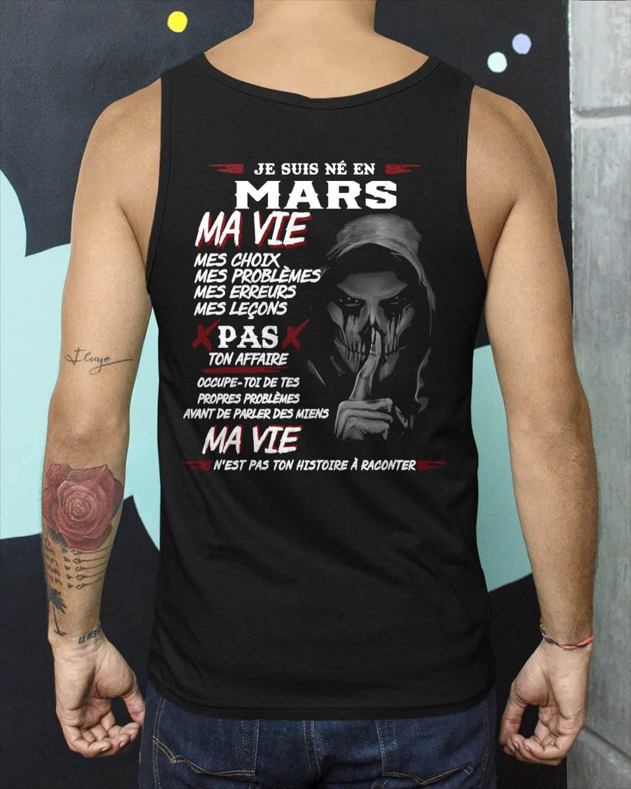 MA VIE – T-shirt pour homme – ntnt03 (SKU12-269-03)
