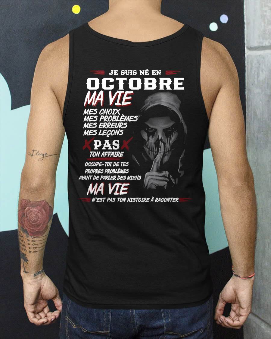 MA VIE – T-shirt pour homme – ntnt10 (SKU12-269-10)