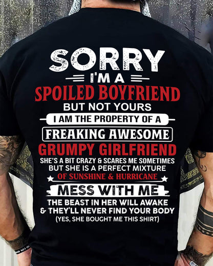 Spoiled Boyfriend - Perfect Gift From Girlfriend - ntnt00 (SKU11-18-00)