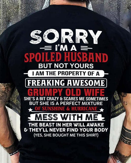 Spoiled Husband - Perfect Gift From Wife - ntnt00 (SKU11-02-00)