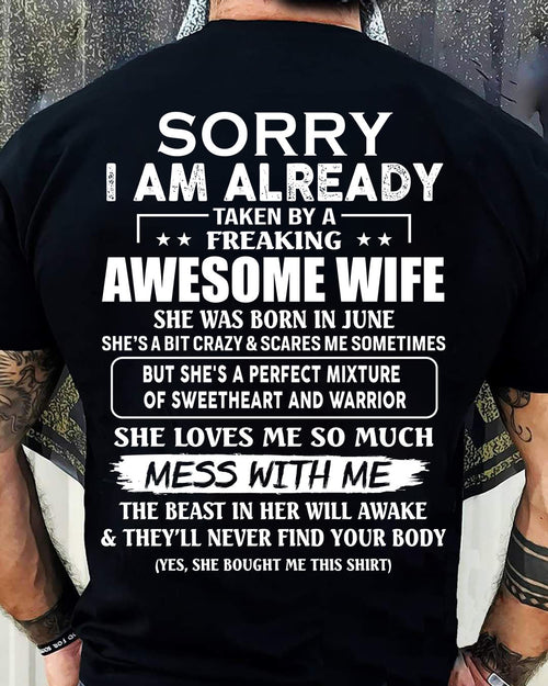 Wife June - Perfect gift for your husband - ntnt06 (SKU68-86-06)