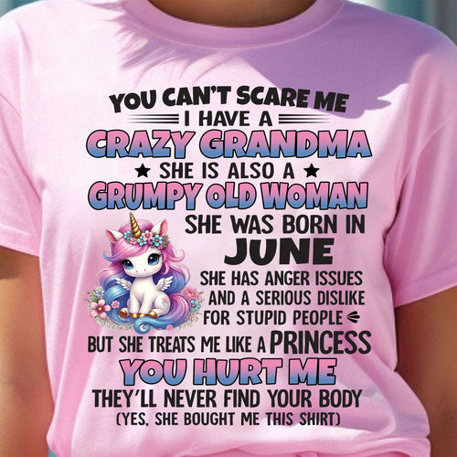 JUNE - YOU CAN'T SCARE ME - GIFT FROM GRANDMA - ntnt06 (SKU09-106-06)