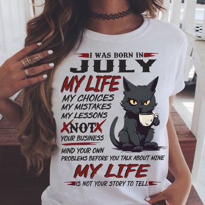 MY LIFE – T Shirt For Woman – ntnt07 (SKU09-92-07)