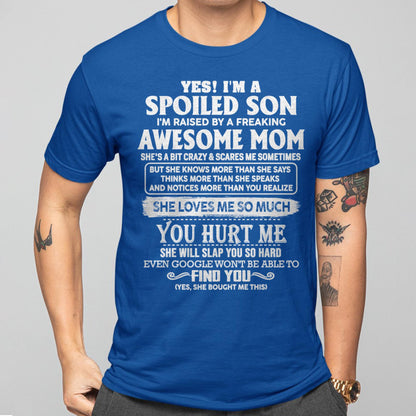 Awesome Mom - Perfect Gift For Your Spoiled Son From Mom - ntnt00 (SKU05-47-00)