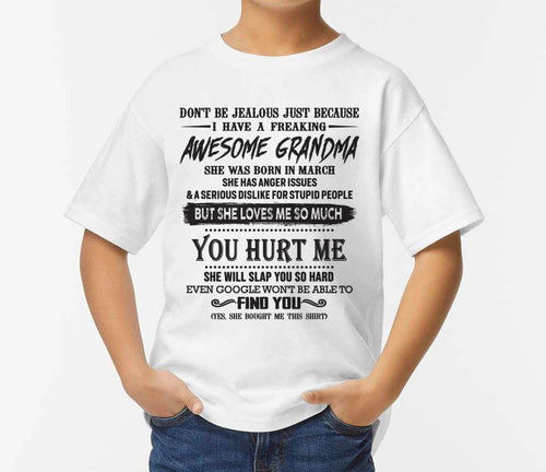 Don't Be Jealous - Gift For Grandson And Granddaughter From Grandma - ntnt03 (SKU07-153-03)