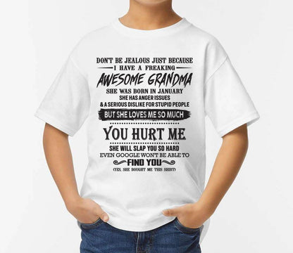 Don't Be Jealous - Gift For Grandson And Granddaughter From Grandma - ntnt01 (SKU07-153-01)