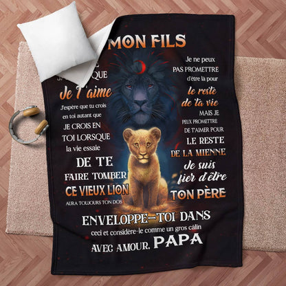 Cadeau Spécial Pour Ton Fils Couverture - De Papa (SKUB12-168)