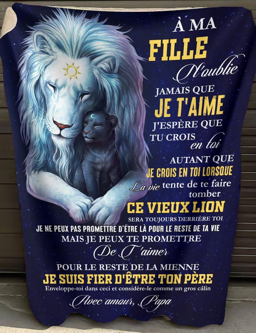 Cadeau Spécial Pour Ta Fille Couverture - De Papa (SKUB12-222)