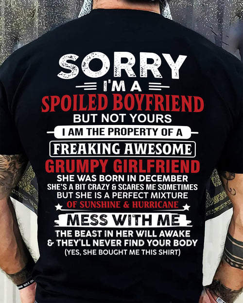 December - Spoiled Boyfriend - Perfect Gift From Girlfriend - ntnt12 (SKU11-18-12)