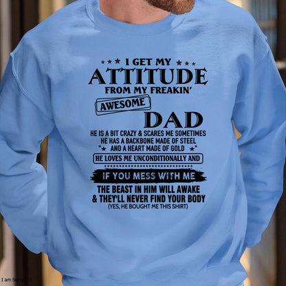 Gift For Son and Daughter From Dad - ntnt00 - (SKU-TDADC-00)