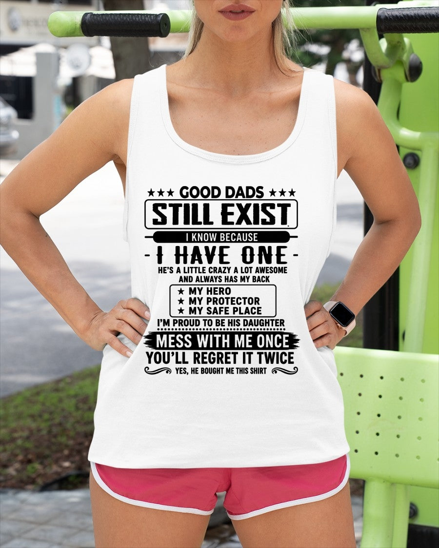 Good Dad Shirt - Dad My Hero My Protector - From Dad - NTNT00 - (SKU2608-124-00)