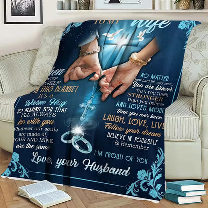 Special Gift For Your Wife Blanket - From Husband