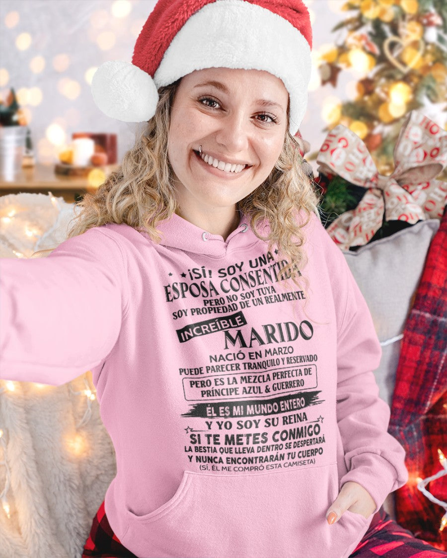 Marzo - Esposo nacido en marzo - Regalo especial para Esposa - T03 (Sku.TbnA3)