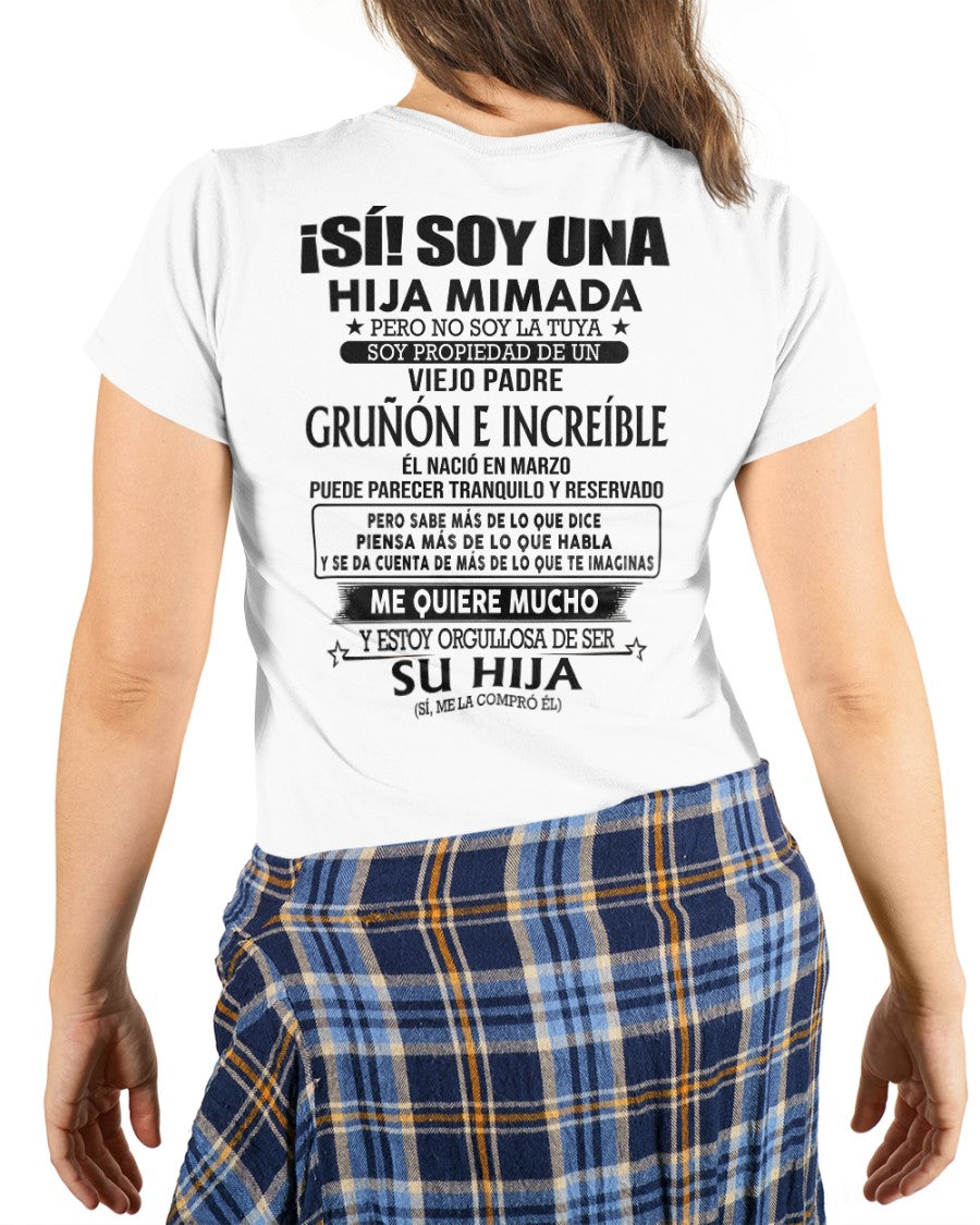 Marzo Padre Increíble - Regalo especial para hija - TBN - T03 (SKU04-109-03)
