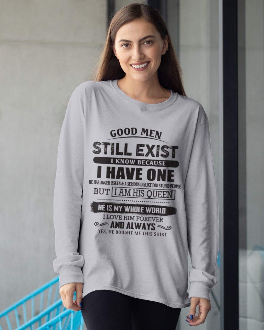 Good Men Still Exist - Perfect Gift For Your Girlfriend, Wife From Husband / Man - ntnt00 (SKU07-166-00)