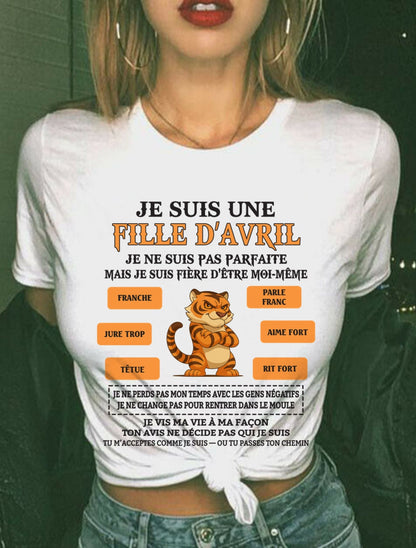 JE SUIS UNE FILLE D’AVRIL - fma ntnt04 / fr04 (SKU26T-01240-04)
