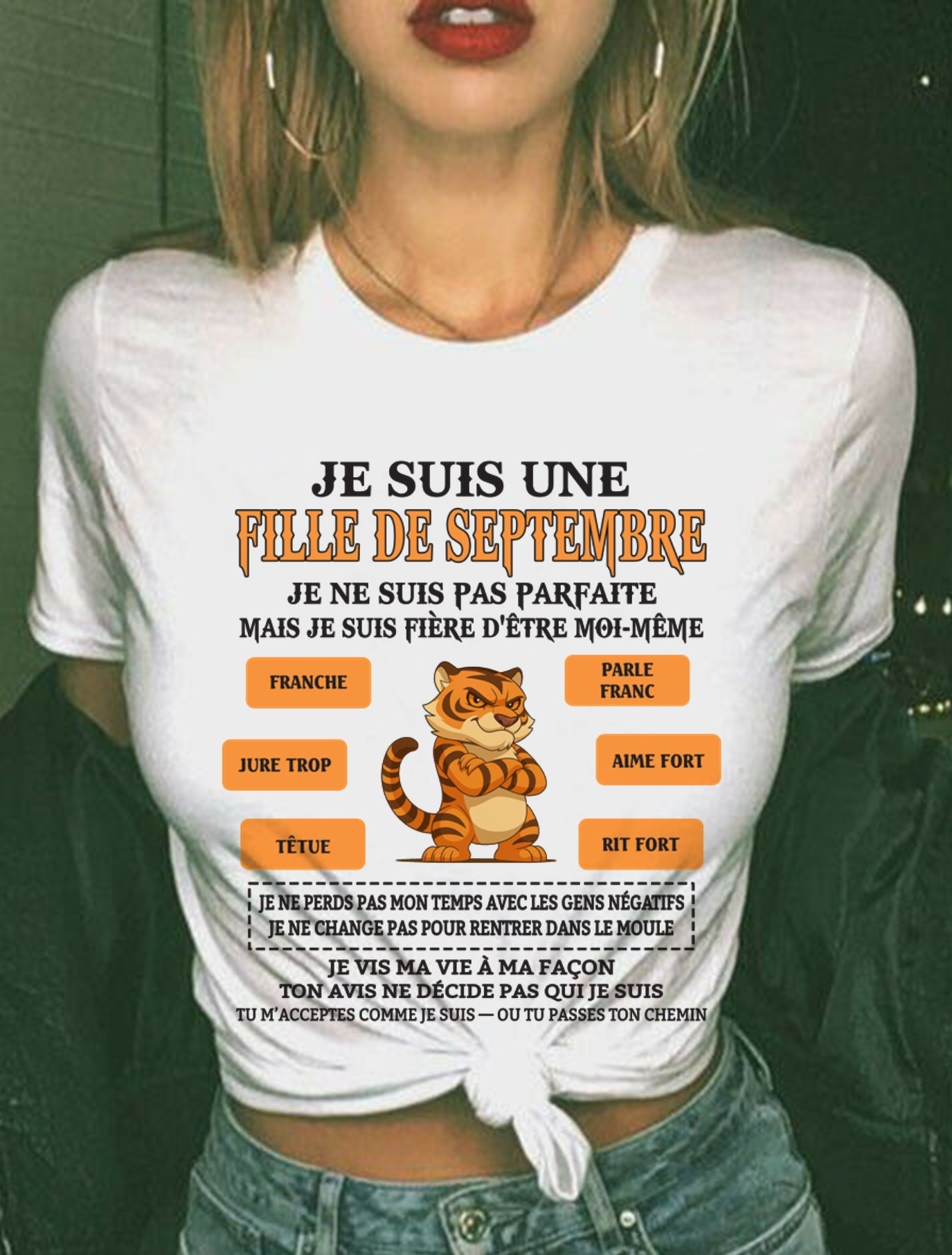 JE SUIS UNE FILLE DE SEPTEMBRE- fma ntnt09 / fr09 (SKU26T-01240-09)