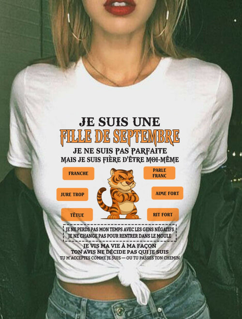 JE SUIS UNE FILLE DE SEPTEMBRE- fma ntnt09 / fr09 (SKU26T-01240-09)