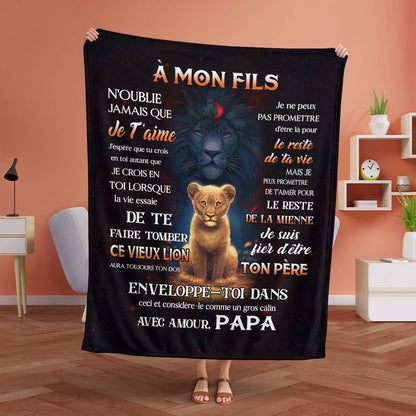 Cadeau Spécial Pour Ton Fils Couverture - De Papa (SKUB12-168)