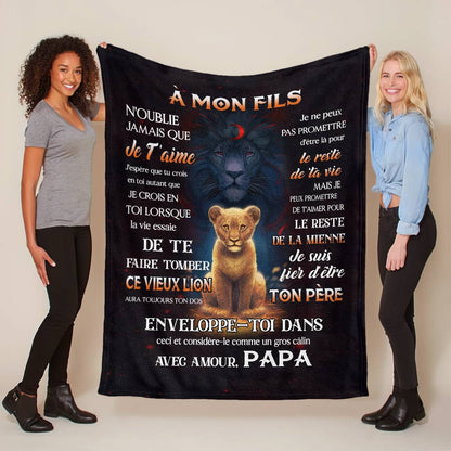 Cadeau Spécial Pour Ton Fils Couverture - De Papa (SKUB12-168)