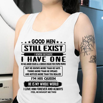Good men Still Exist - gift for your girlfriend, wife from Husband - ntnt00 (SKU-GM-00)