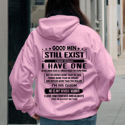 Good men Still Exist - gift for your girlfriend, wife from Husband - ntnt00 (SKU-GMSAU-00)