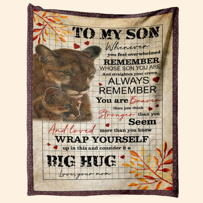 For My Son – A Heartfelt Hug Sent with Love From Mom
