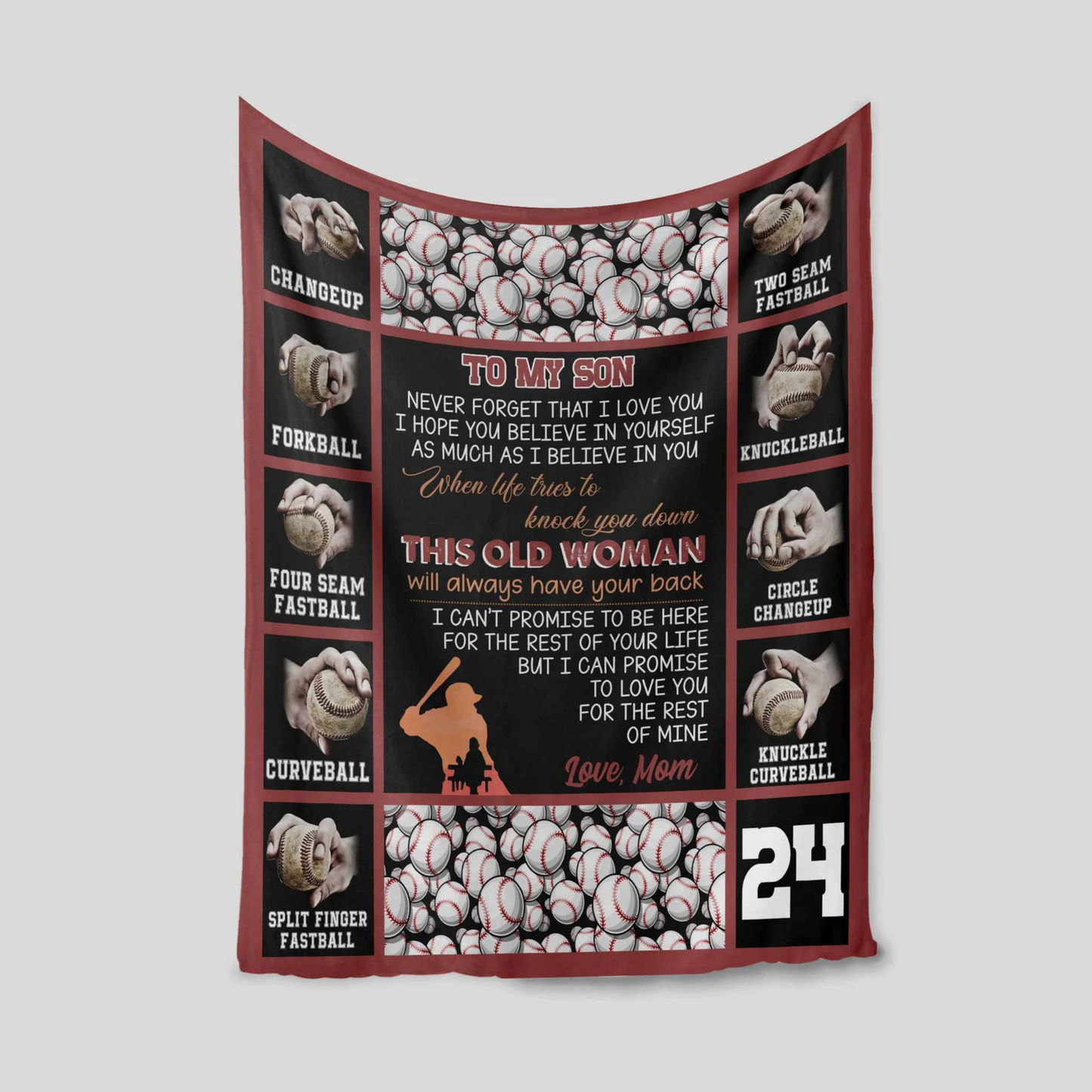 Special Gift For Son Blanket - From Mom