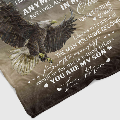 To My Son Blanket – Heartfelt Warmth From Mom