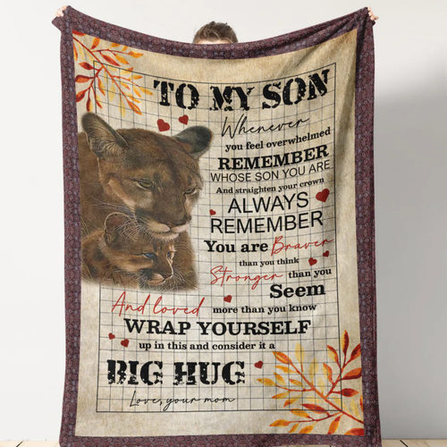 For My Son – A Heartfelt Hug Sent with Love From Mom