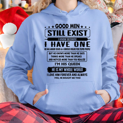 Good men Still Exist - gift for your girlfriend, wife from Husband - ntnt00 (SKU-GM-00)