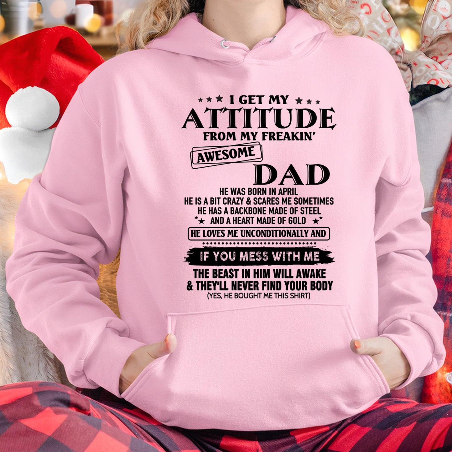 April - Gift For Son and Daughter From Dad - ntnt04 - (SKU-TDADC-04)