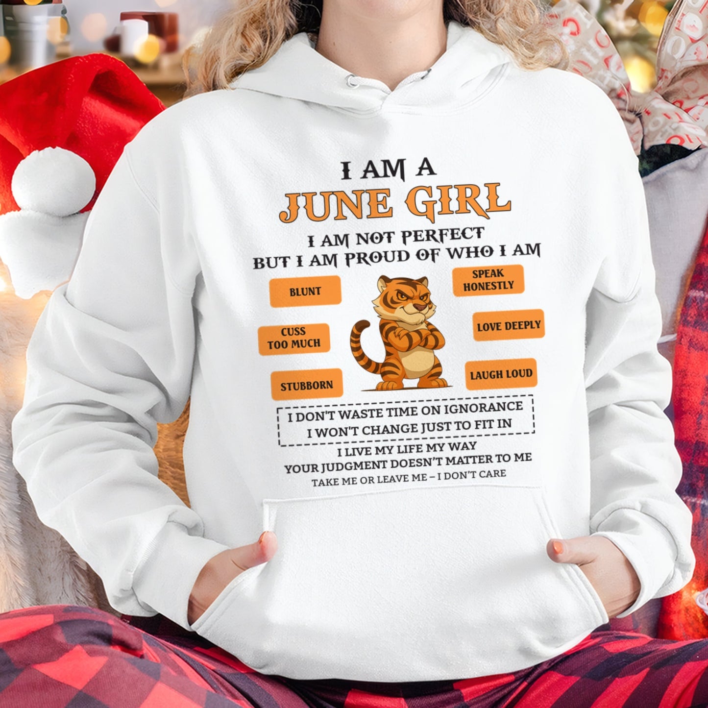 "I AM A JUNE GIRL" - Birthday Gift For June Girls - FMA ntnt06 (SKU26T-01-62-06)