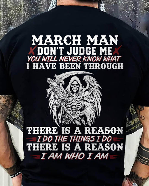 March Man Don't Judge Me – T-Shirt For Man – ntnt03 (SKU10-49-03)
