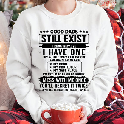 Good Dad Shirt - Dad My Hero My Protector - From Dad - NTNT00 - (SKU2608-124-00)