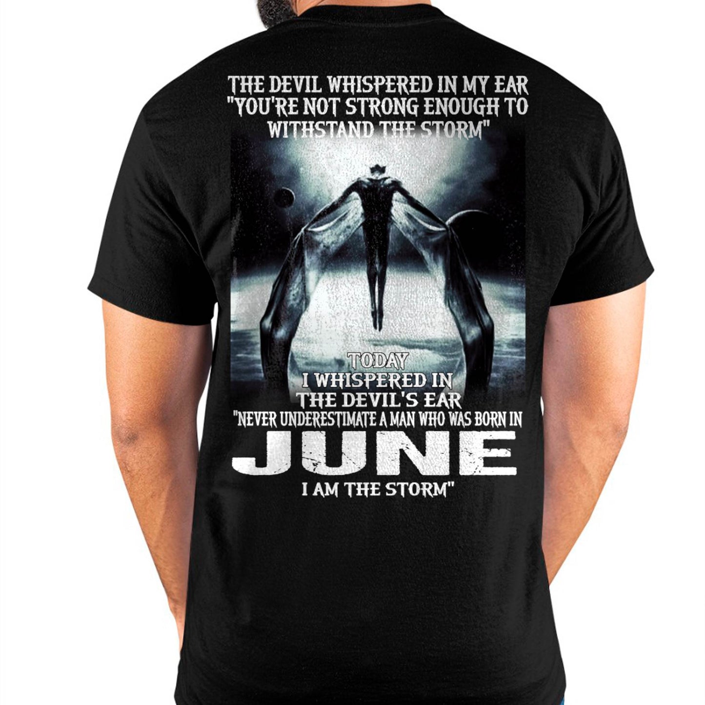 JUNE - THE DEVIL WHISPERED IN MY EAR - T-SHIRT FOR MAN - ntnt06 (SKU08-35-06)
