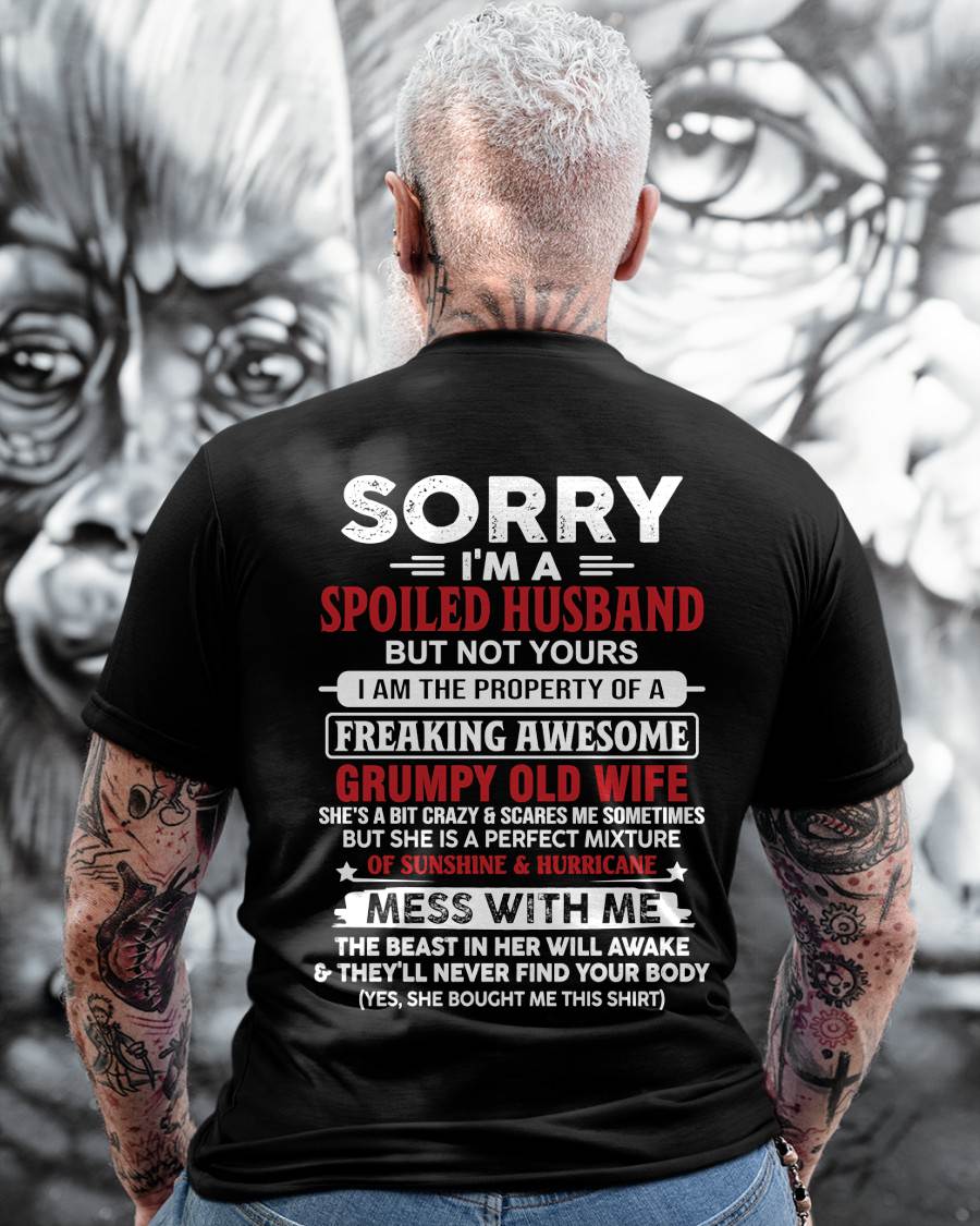Spoiled Husband - Perfect Gift From Wife - ntnt00 (SKU11-02-00)