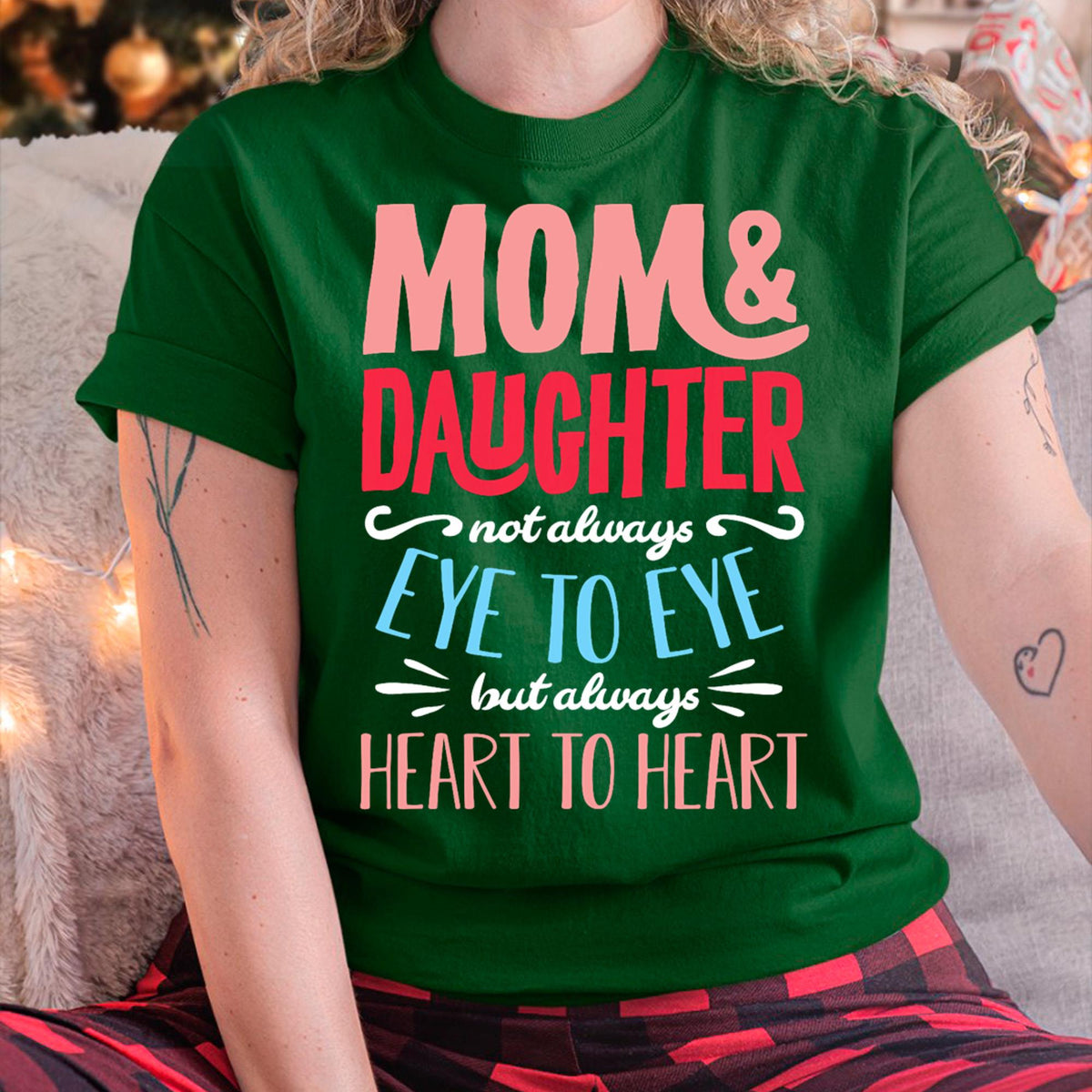 Mom and Daughter T shirt - Gift For Daughter from Mom - ntnt00