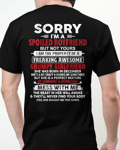 December - Spoiled Boyfriend - Perfect Gift From Girlfriend - ntnt12 (SKU11-18-12)