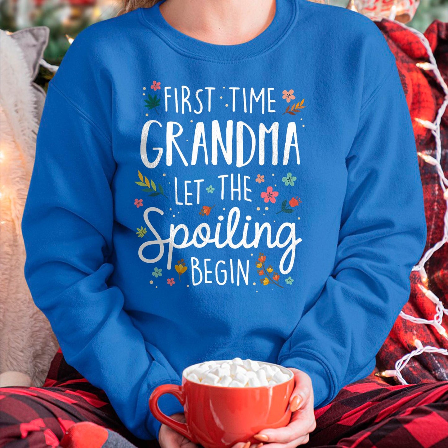 FIRST TIME GRANDMA T-SHIRT – PERFECT GIFT FOR NEW GRANDMAS - ntnt00 (SKU8-GRA00)