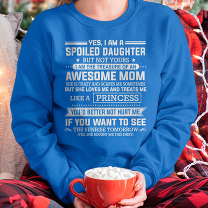 I Get My Attitude From My Freaking Awesome Mom - Gift for Daughter From Mom - ntnt00