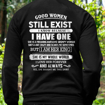 GOOD WOMEN STILL EXIST - PERFECT GIFT FROM WIFE, GIRLFRIEND - ntnt00 (SKU12-306-00)