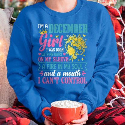 I'm A December Girl – T-Shirt For Woman – ntnt12 (SKU10-67-12)