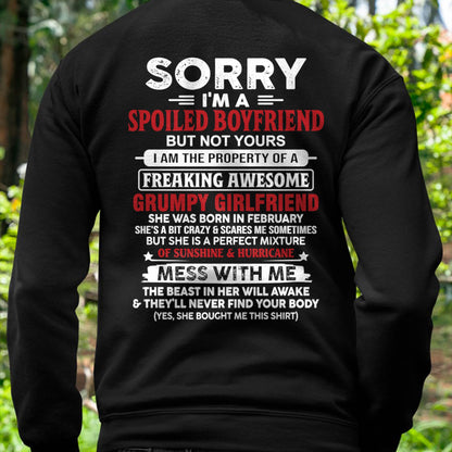 February - Spoiled Boyfriend - Perfect Gift From Girlfriend - ntnt02 (SKU11-18-02)