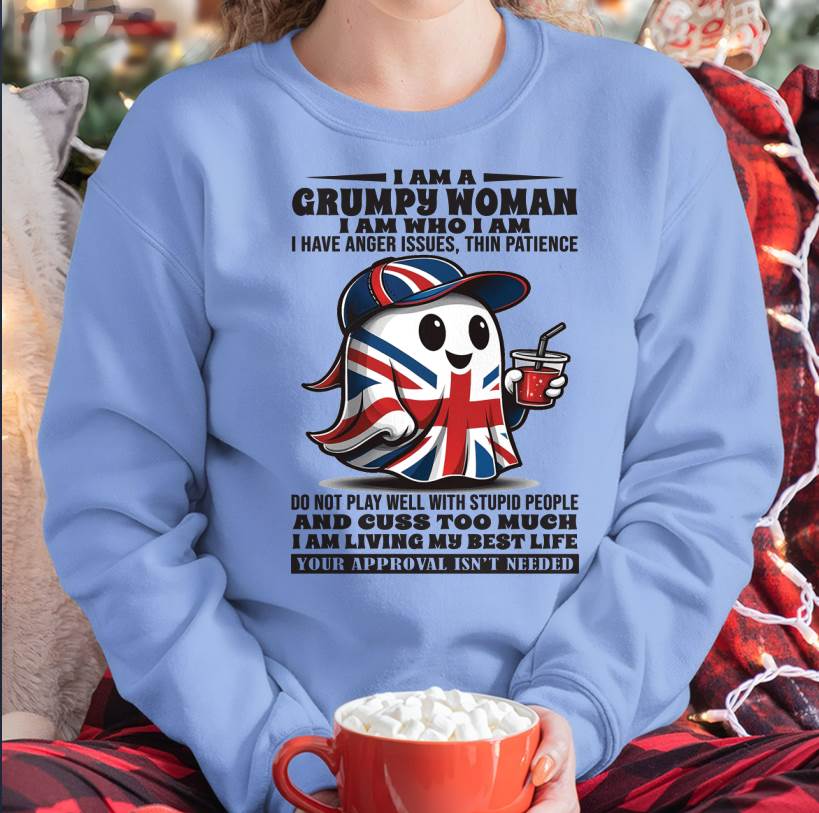 I Am A Grumpy Woman - T Shirt For Woman - ntnt (SKU09-82)